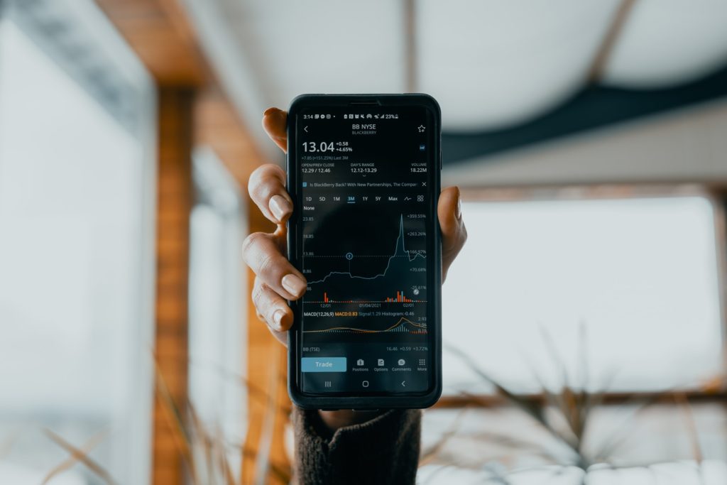 a person holding a phone